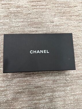 CHANEL Black Sunglasses Box with White Logo
